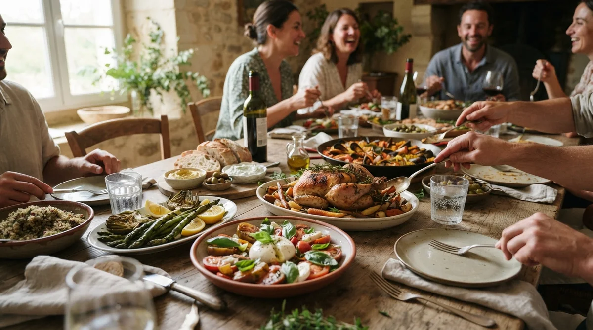 What Is a Family Meal at Home and in a Restaurant Kitchen?